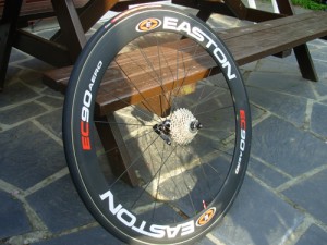 Mes nouvelles roues carbone Easton EC90 Aero