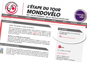 Le site officiel de l'étape du Tour 2010