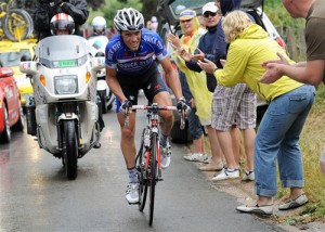 Sylvain Chavanel en route vers le maillot jaune