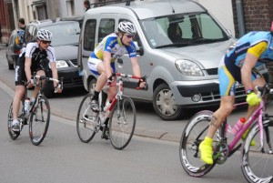 Première course avec mon nouveau maillot d'Escobecques