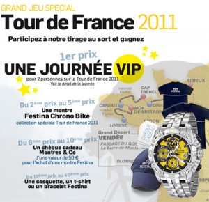 Gagnez une journée VIP sur le Tour de France