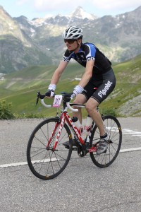 C'est dur dans le col du Glandon !