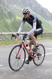 Dans la montée du Col de La Madeleine