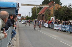 3ème au sprint sur le fil ...