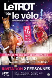 Le trot fête le vélo !