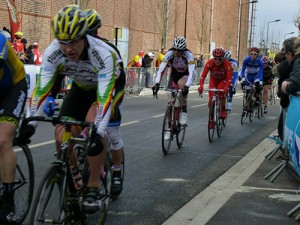 Course de Valenciennes, dans le peloton