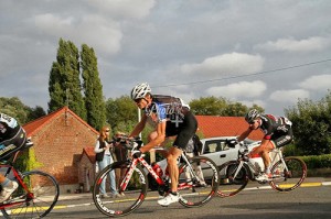 A la relance dans le peloton