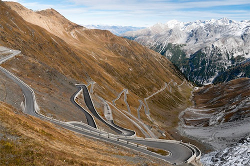 Le Stelvio sera au rendez-vous dans les Dolomites