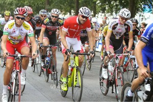 Au départ de la course d'Arras