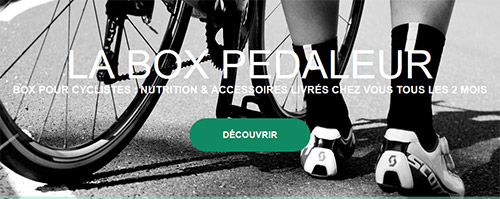 Découvrez la nouvelle box pour cycliste : Pédaleur