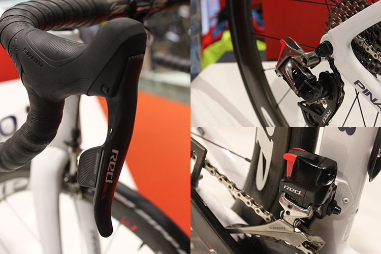 Le nouveau groupe Sram Red eTap