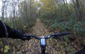 La pratique du VTT l'hiver permet de varier les activités...