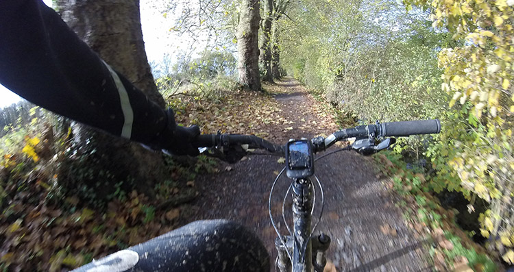 Un bon bain de boue en VTT !