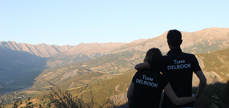 Sympa la vue pour camper sur la Haute Route !