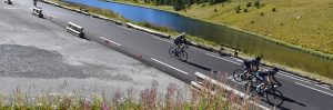 La descente du Col de Vars sur la Haute Route...