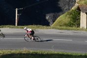 Dans la descente du Lautaret sur la Haute Route Alpes 2017