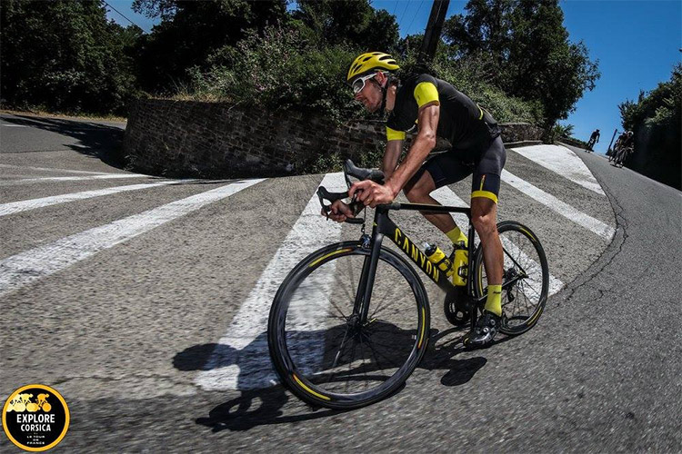 Nicolas Roux, vainqueur de la première édition d'Explore Corsica