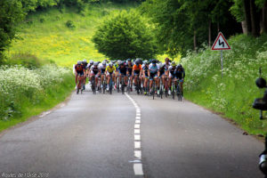 Le peloton des Routes de l'Oise 2018