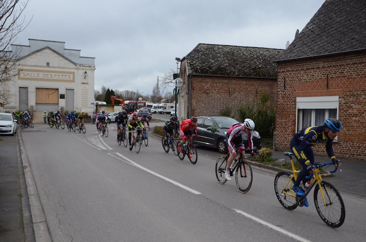 Dans le peloton à Bousies !